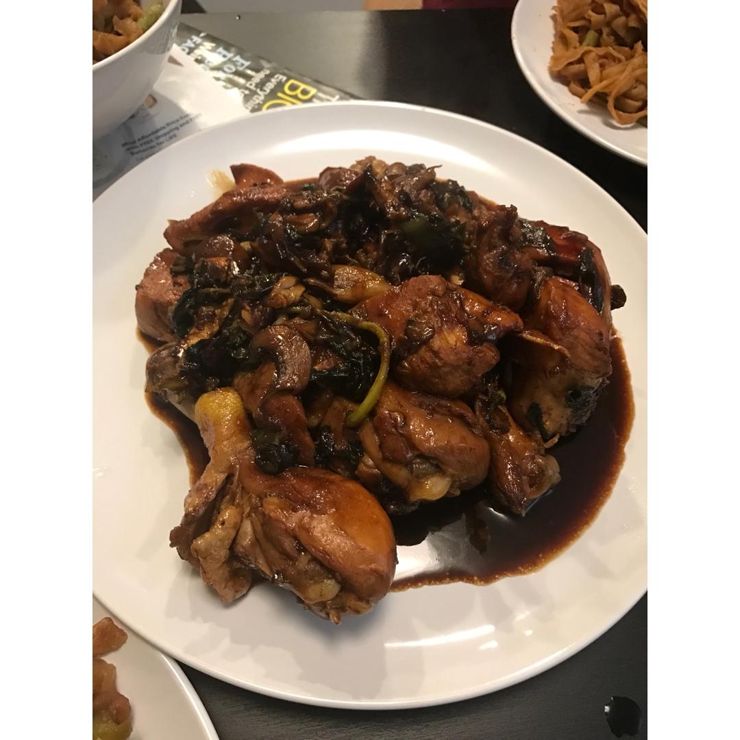 台式三杯鸡
