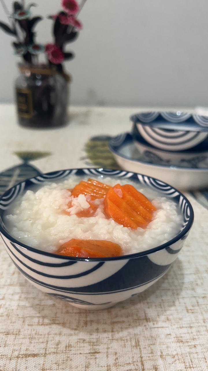 冬日暖胃胡萝卜稀饭