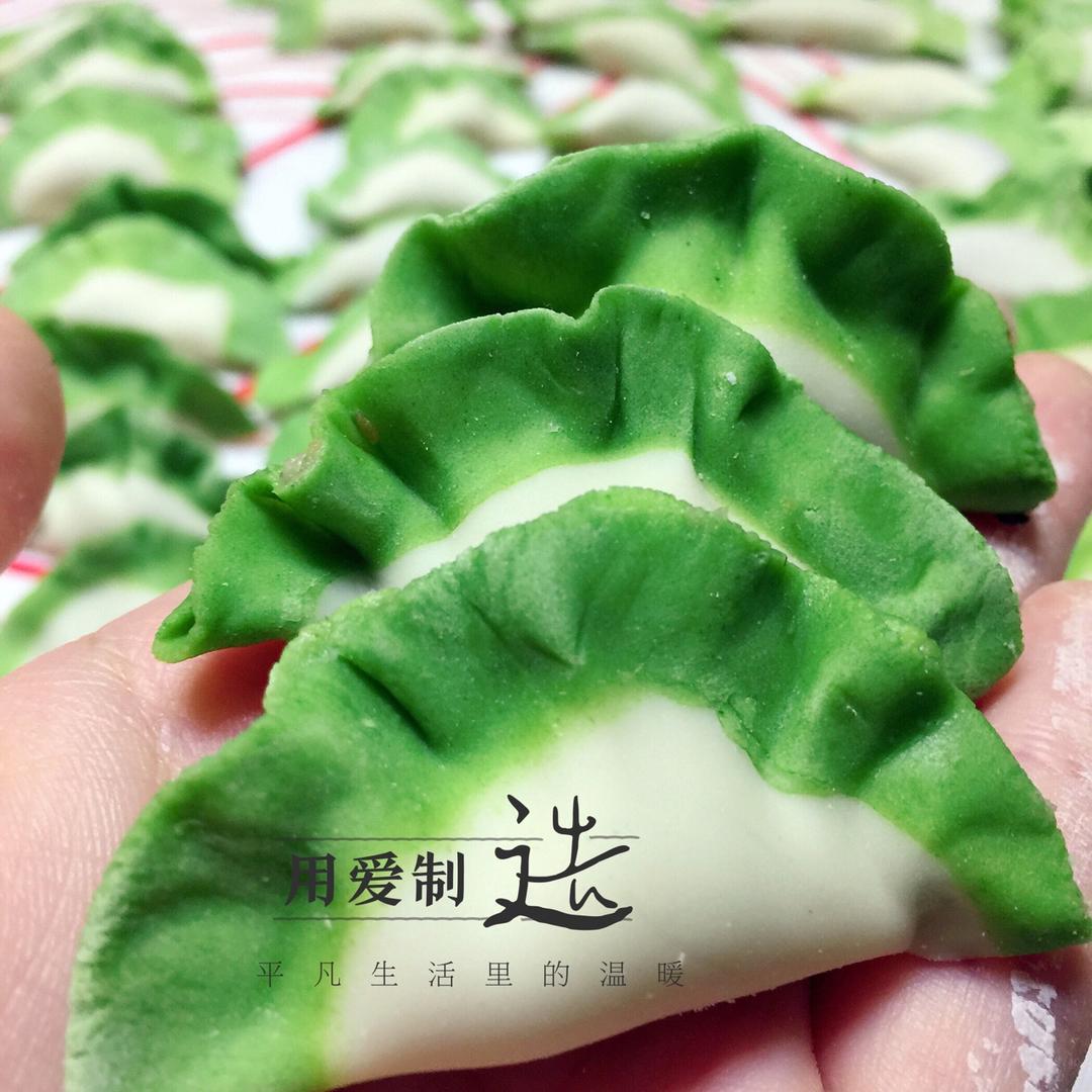 白菜饺子详细包法