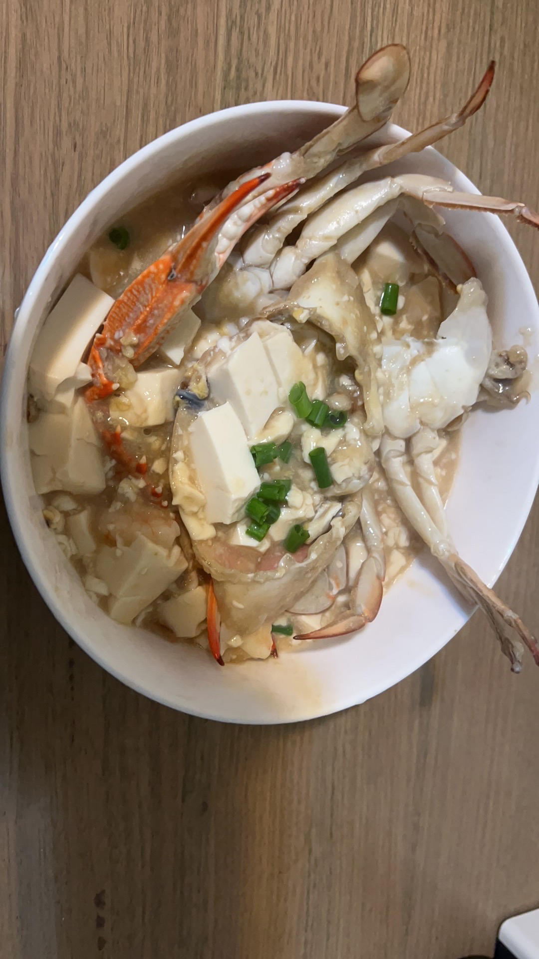梭子蟹豆腐煲 by wqy