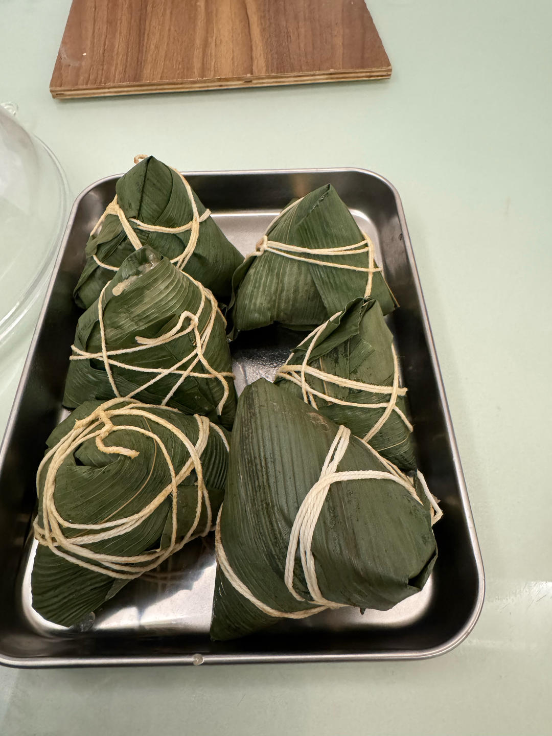綠豆咸蛋黃肉粽子