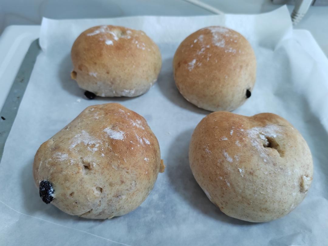 隔夜冷藏全麦软欧包