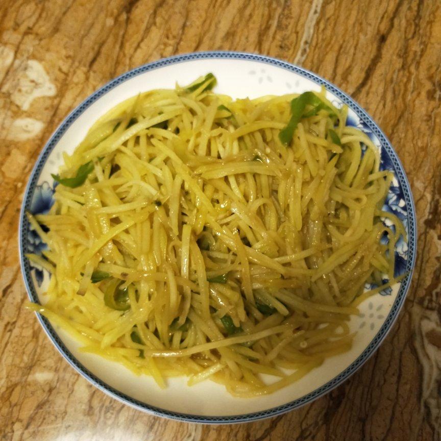 脆炒土豆丝