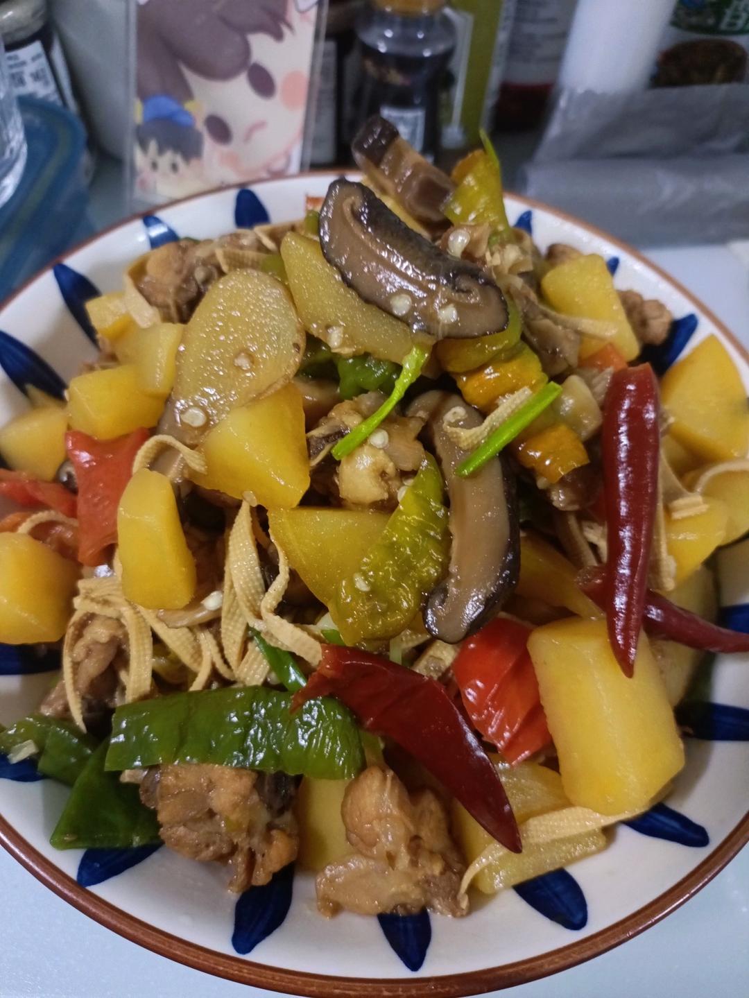 外卖第一名，简单在家做|黄焖鸡米饭