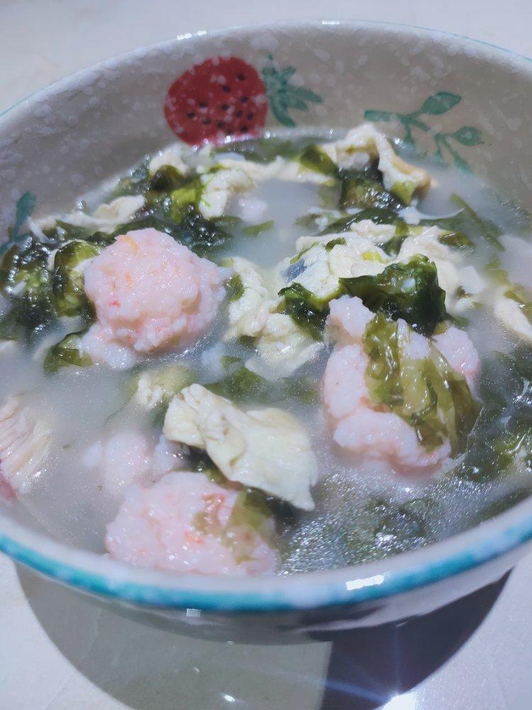 紫菜虾滑汤