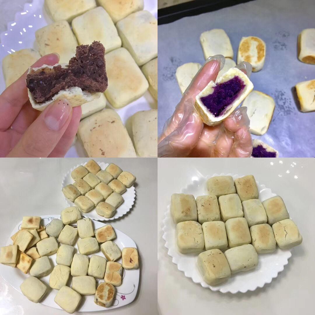 网红紫薯拉丝仙豆糕（加烤箱版）