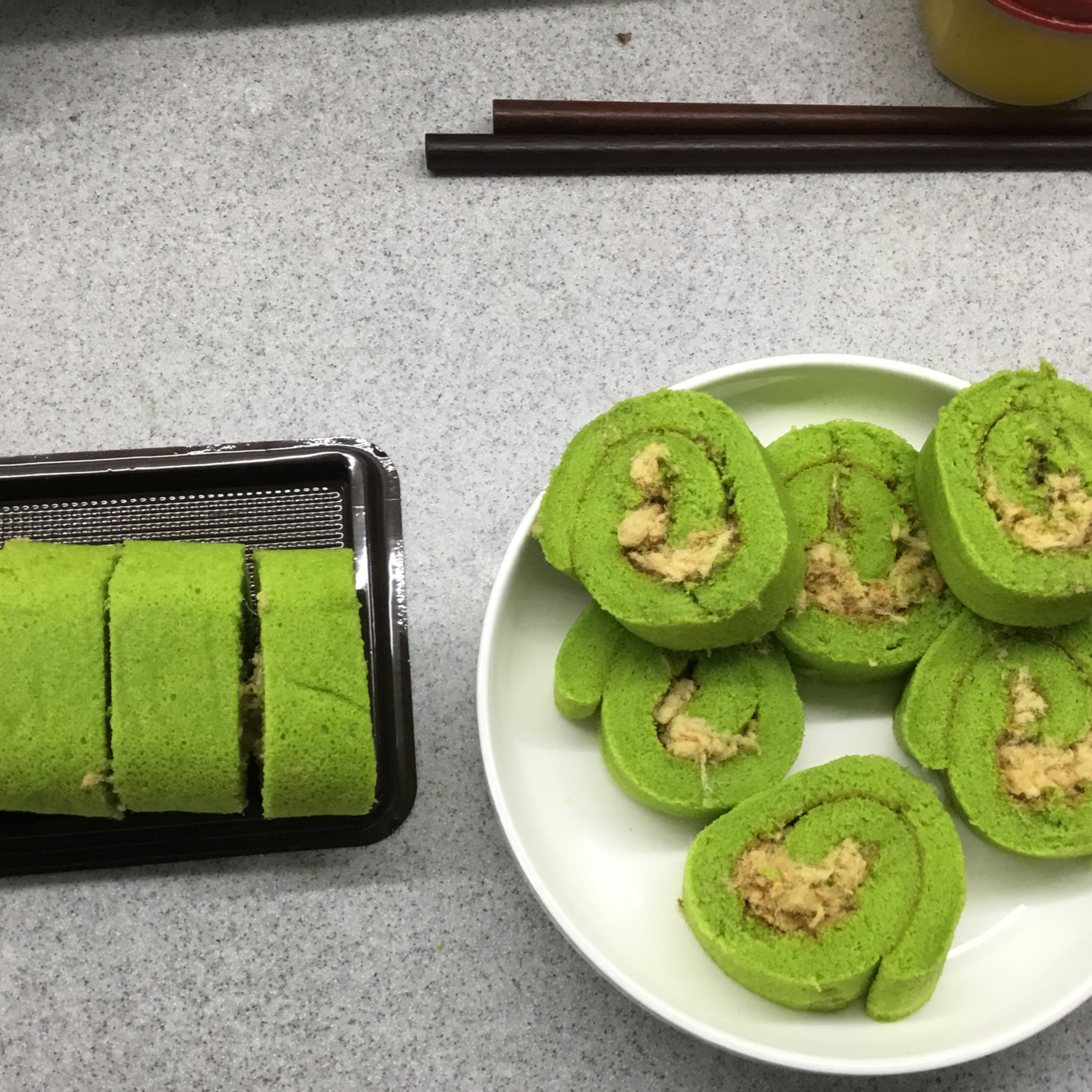 菠菜戚风