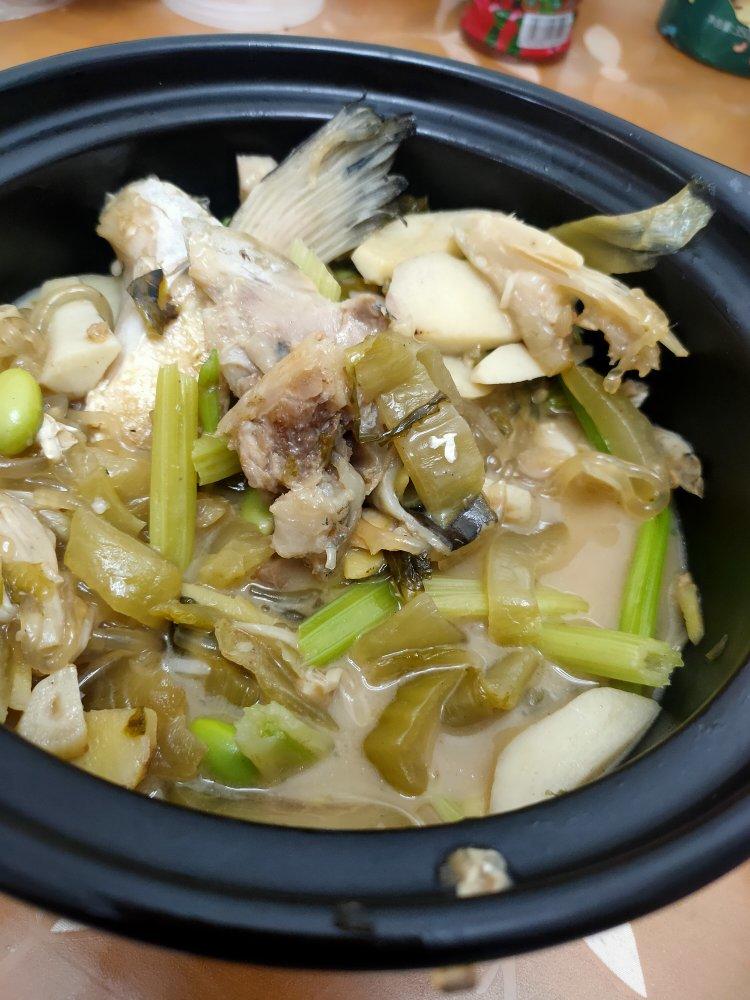 酸菜鱼头（家常版）