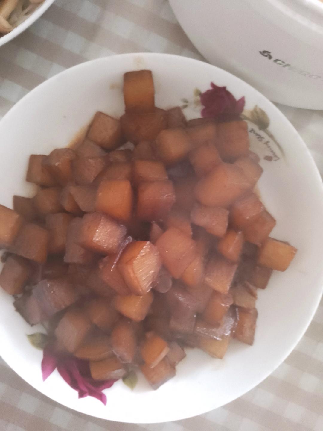 巨简单巨好吃红烧萝卜！拿红烧肉都不换！