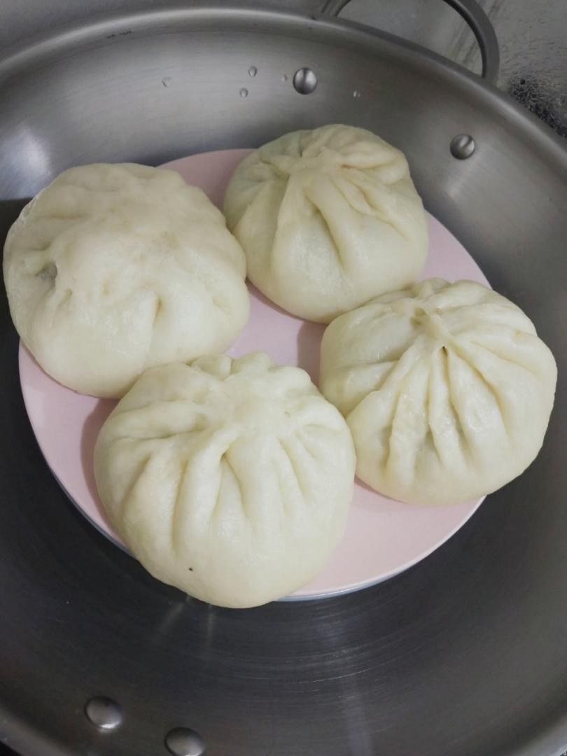 节省一半时间的大包子（另付翠绿菜包子，肉包子，腹黑包子食谱）