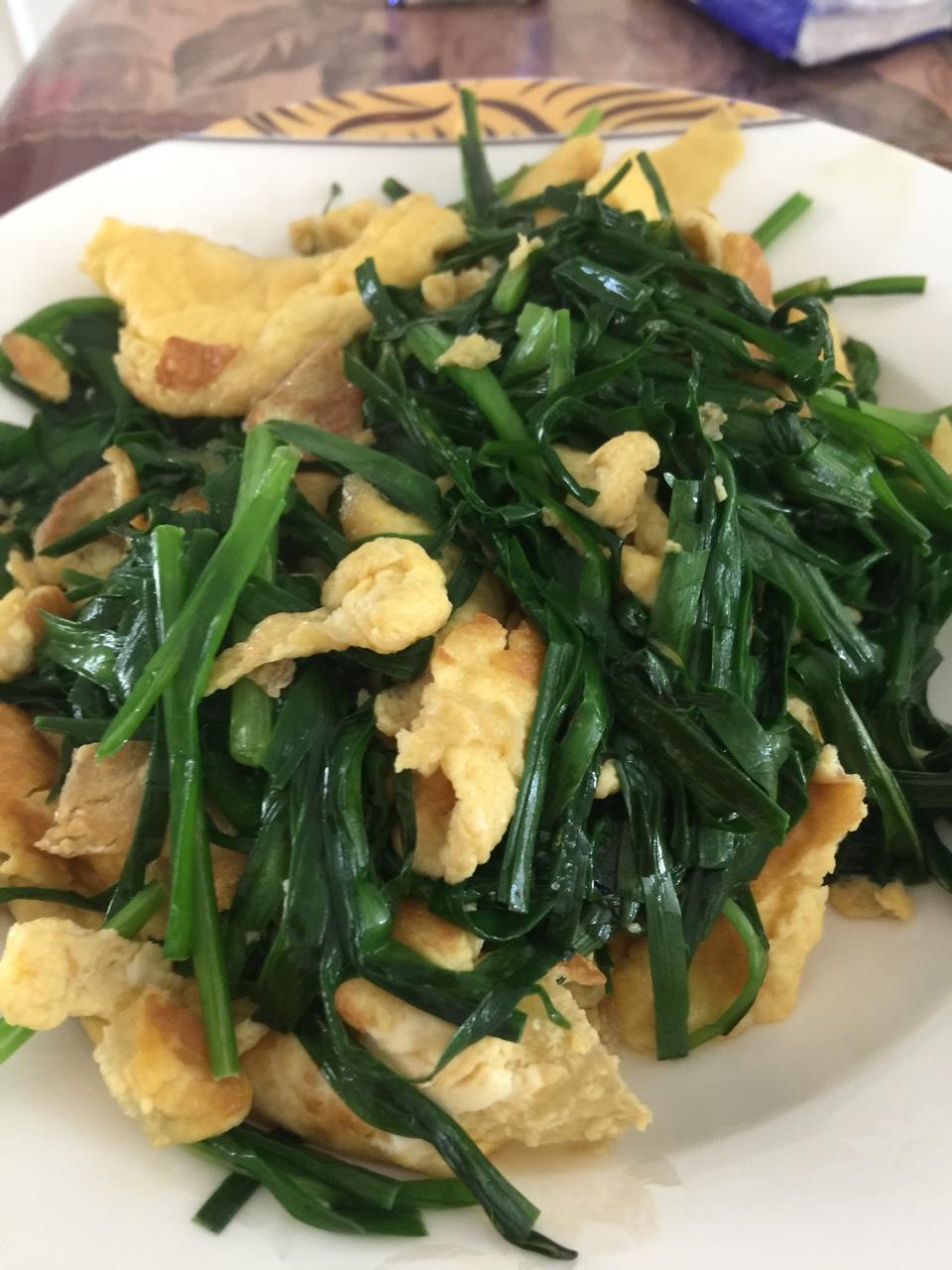 快手韭菜炒鸡蛋