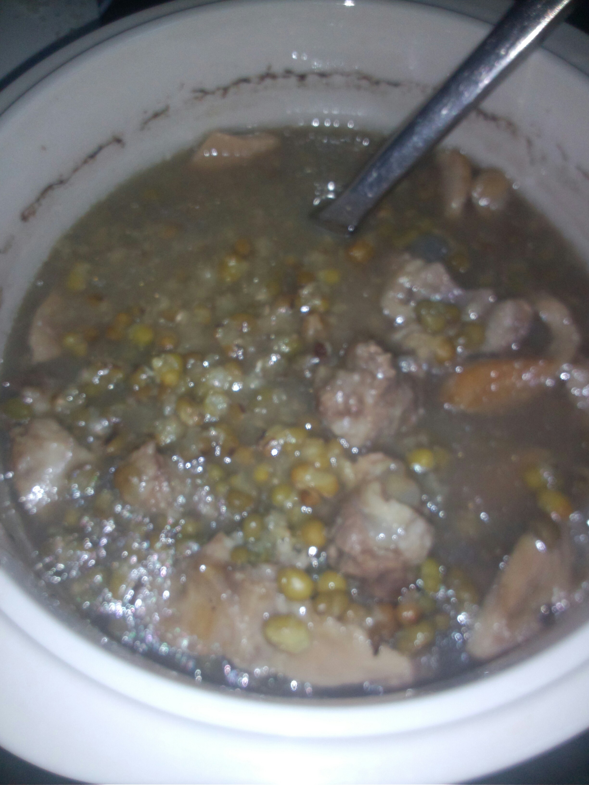 排骨绿豆汤