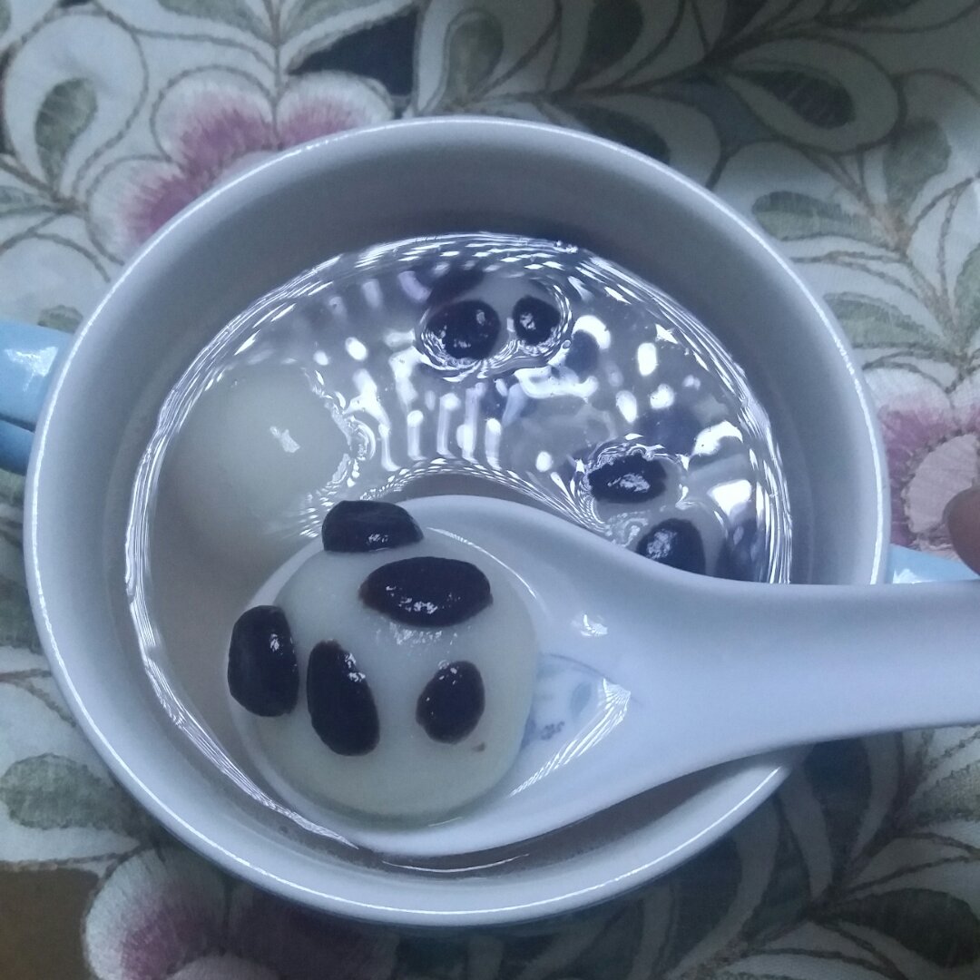 熊猫红豆汤圆