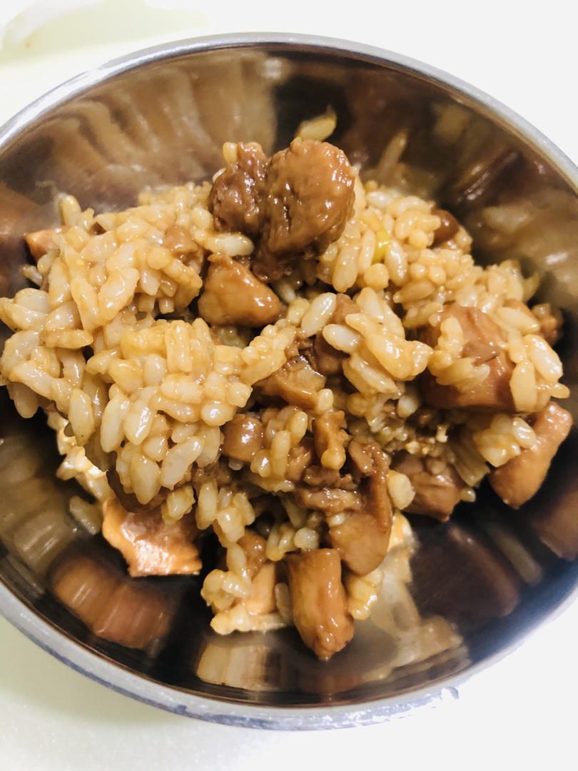日式碎鸡饭
