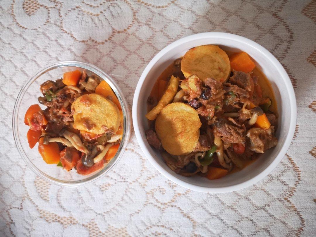 番茄蘑菇炖牛肉
