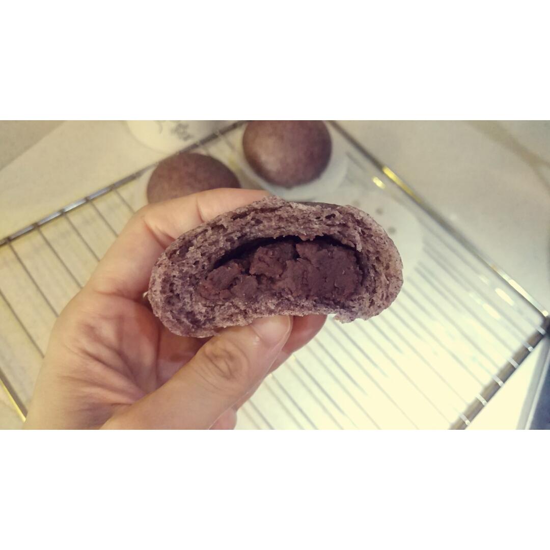 黑米红豆包