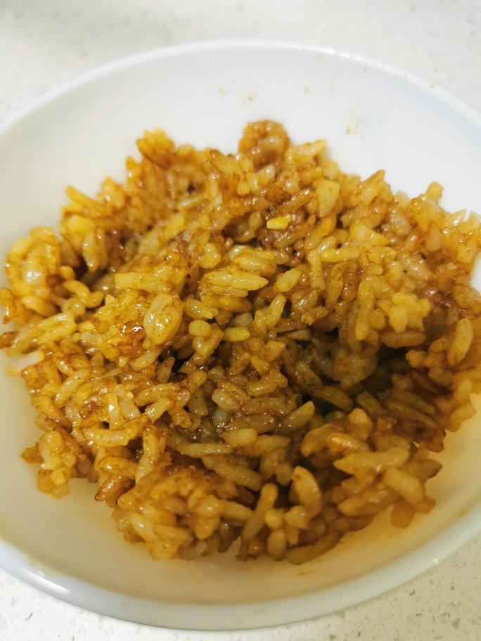 蒜香酱油炒饭