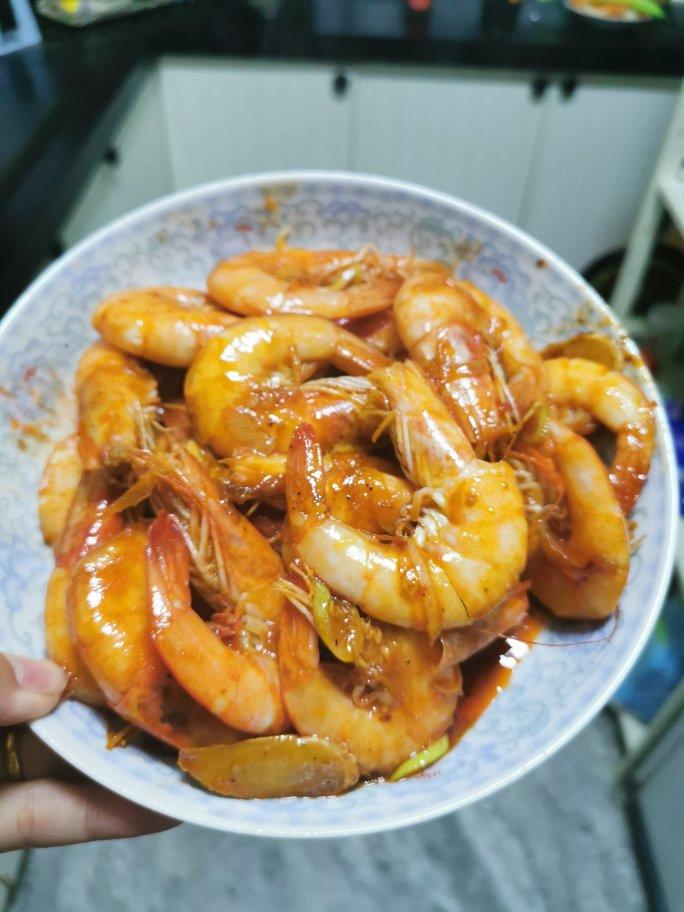 油焖大虾
