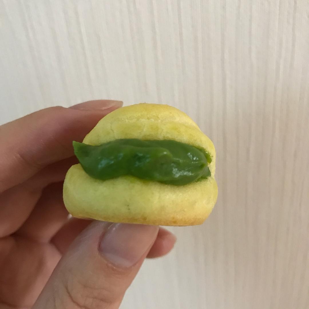 抹茶卡仕达泡芙