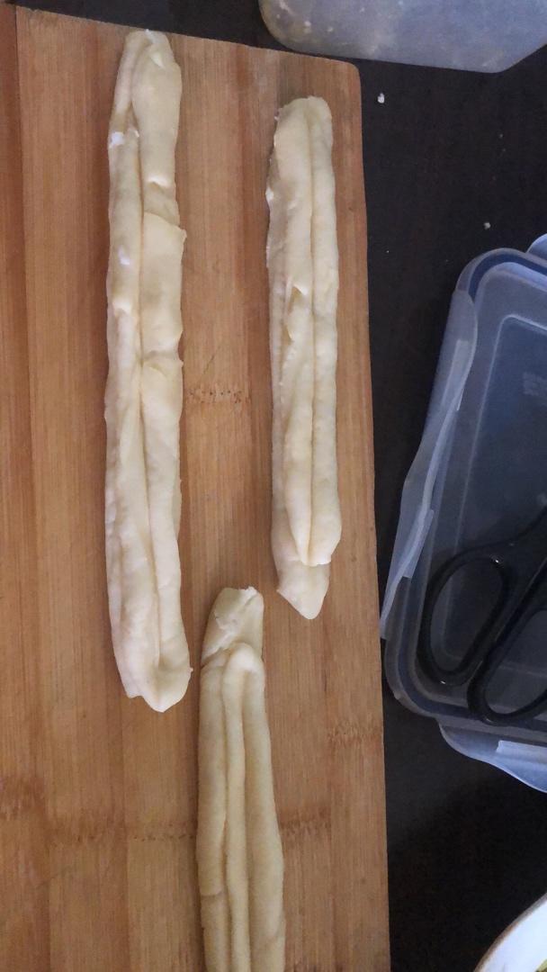 自制无泡打粉油条