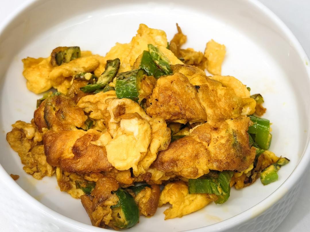青椒炒鸡蛋