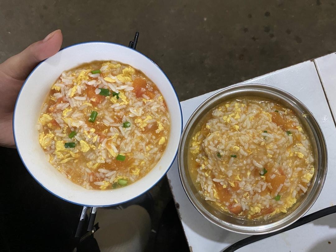 5分钟搞定超好吃的番茄🍅烩饭
