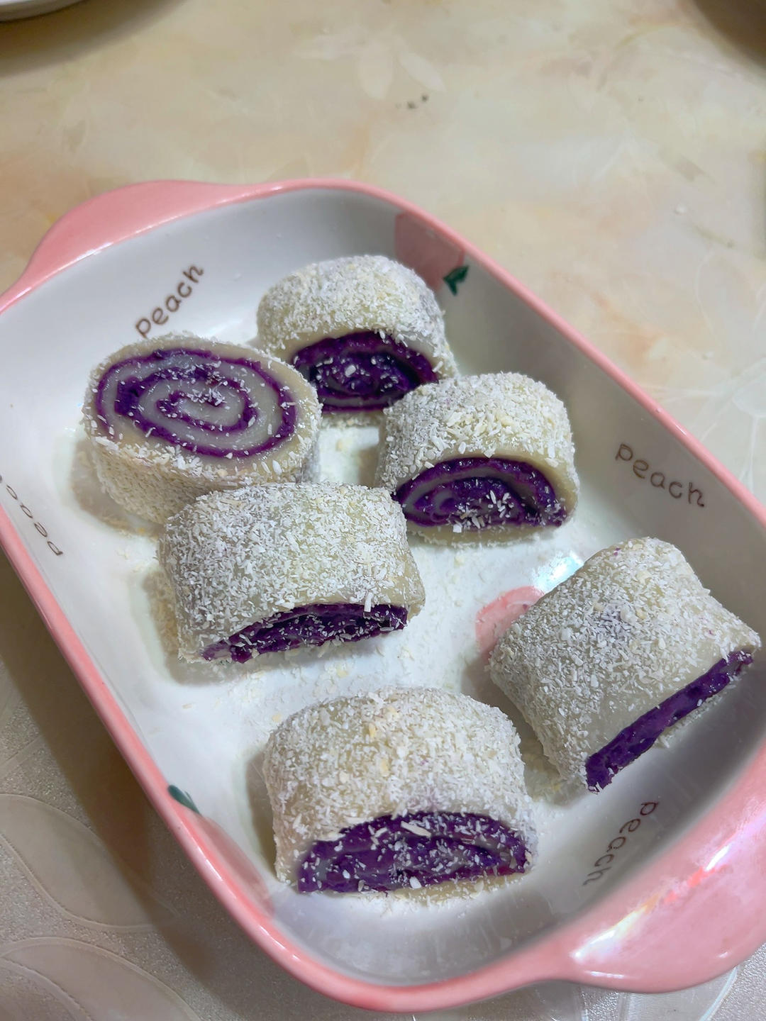 紫薯糯米卷（豆沙糯米卷）