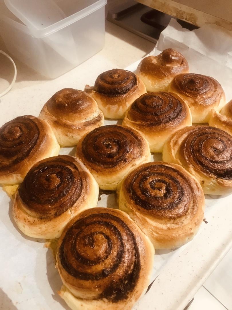 瑞典肉桂卷（附鲜酵母、活性干酵母、即时酵母用量换算公式）
