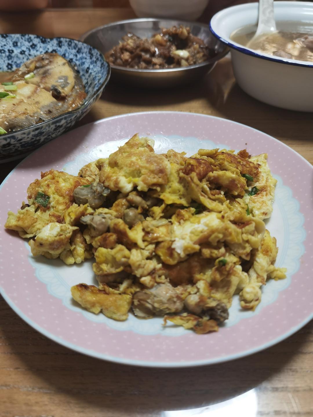 家常生蚝（蚝仔）煎蛋