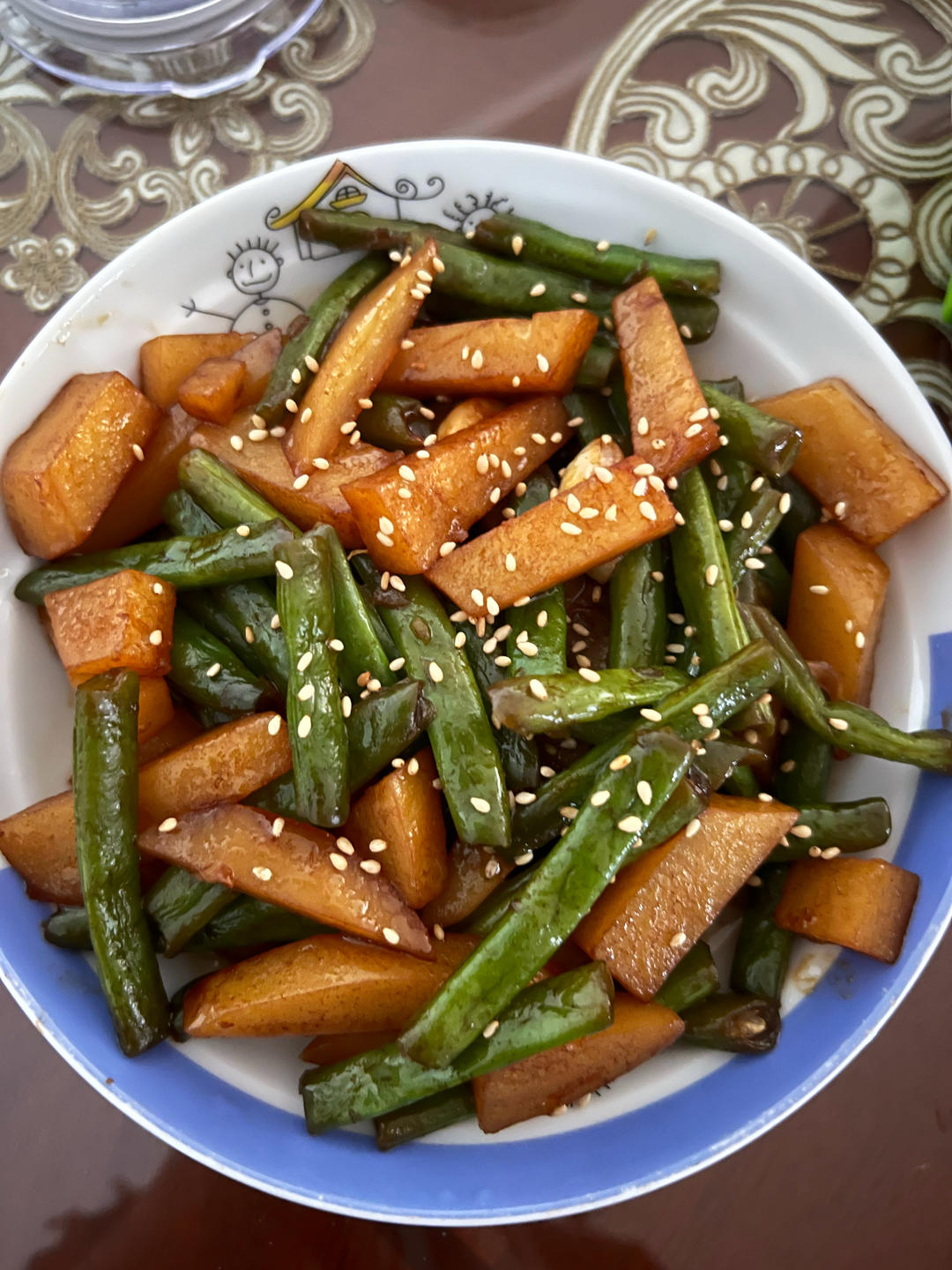 刀豆烧土豆（家常版）