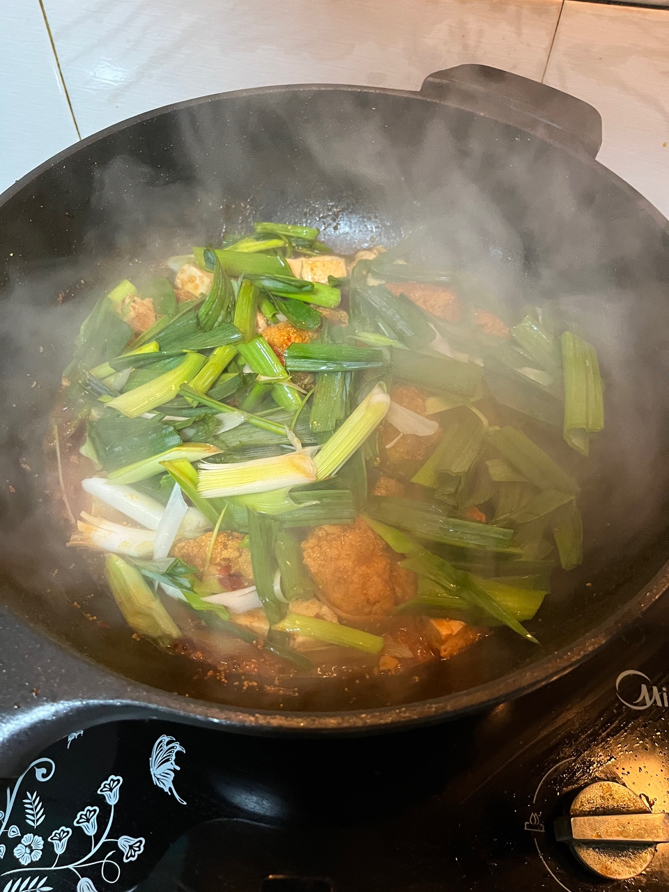 干锅鱼籽烧豆腐的做法 步骤17