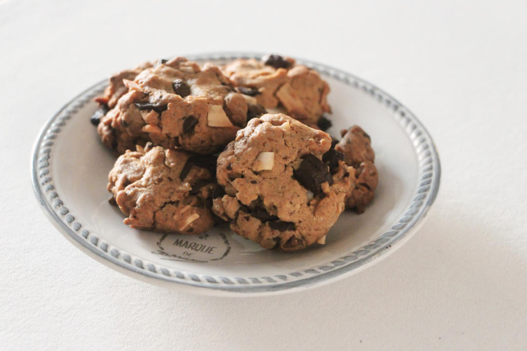 巧克力椰子脆脆曲奇饼