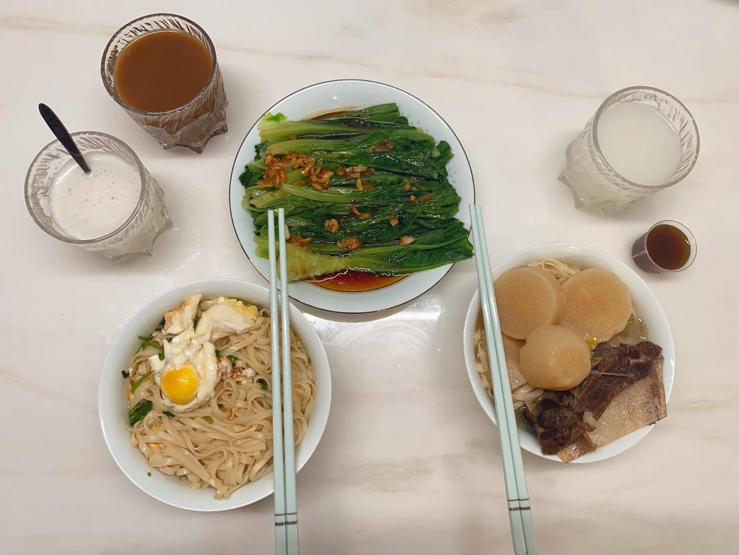 多少次早起 都是为了这碗面！！