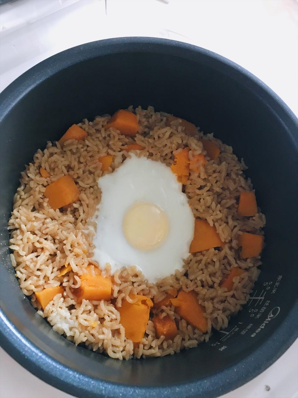 南瓜焖饭 一人食的日常