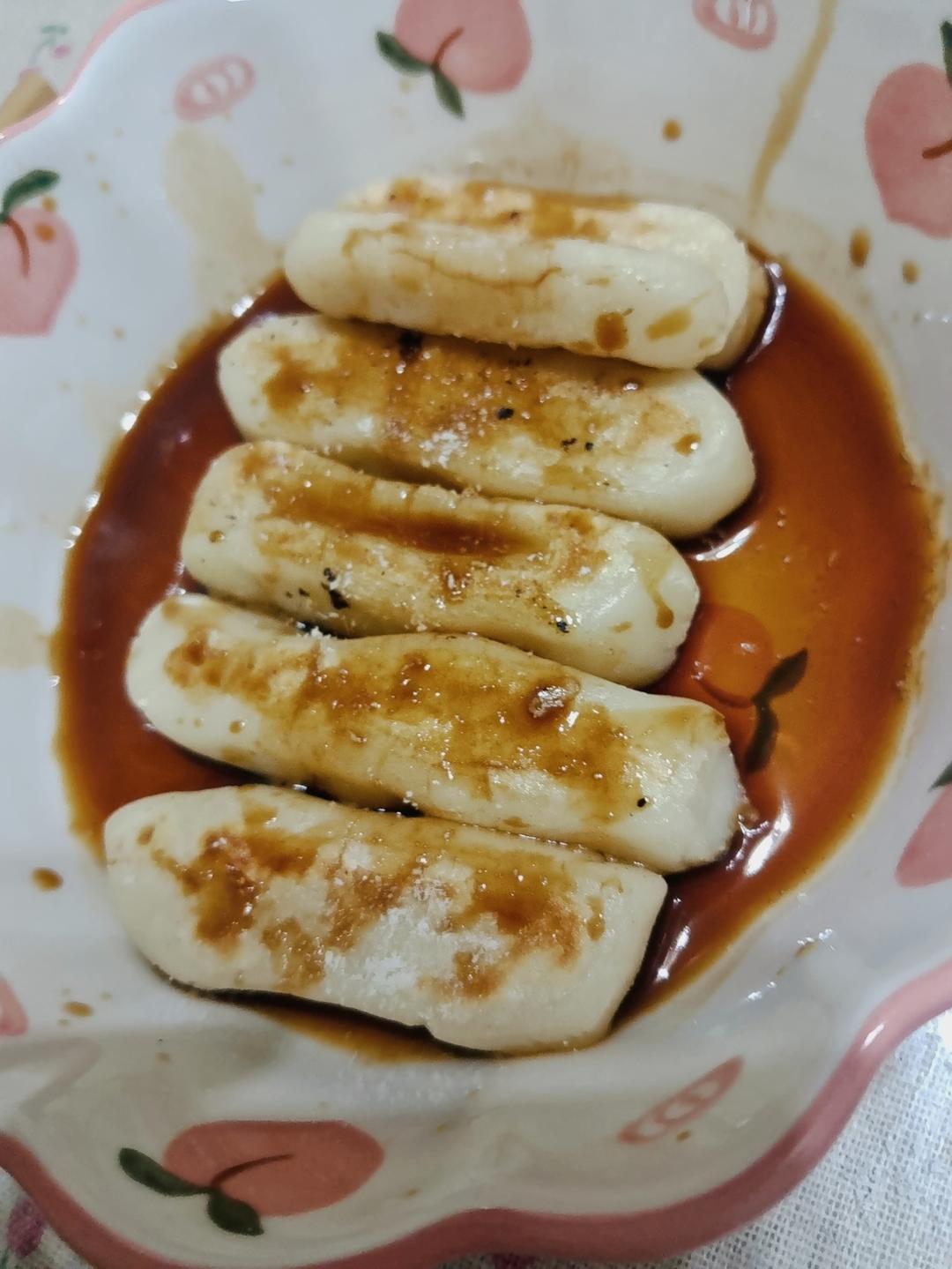 超好吃的红糖糍粑