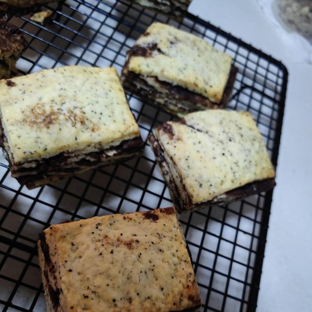 巧克力千层司康