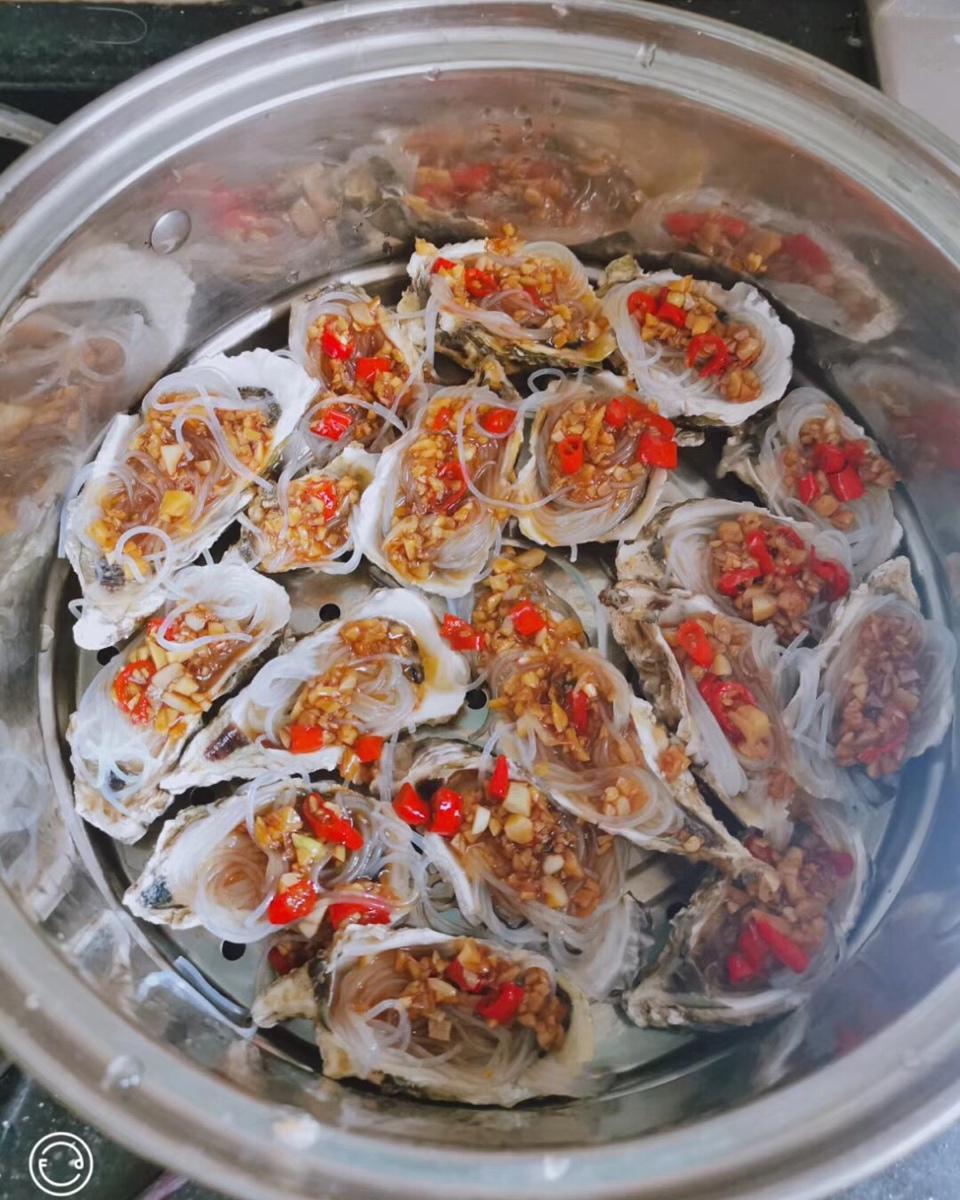 超简单～蒸蒜蓉生蚝