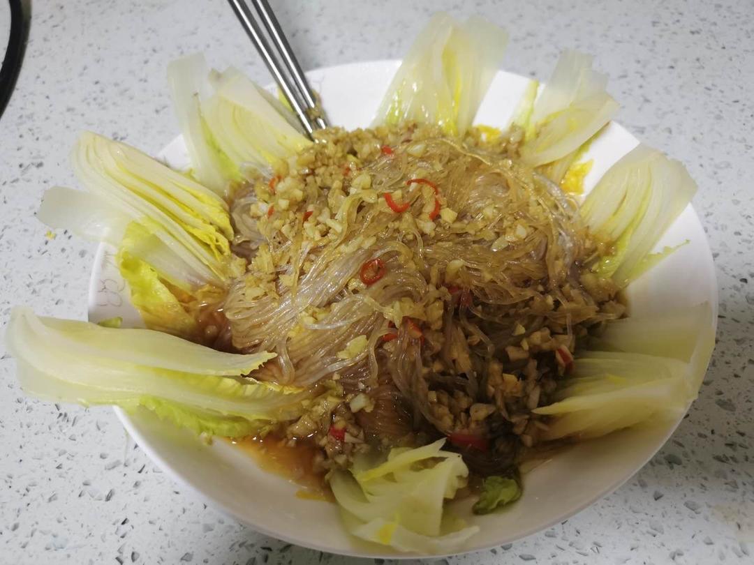 蒜蓉粉丝娃娃菜