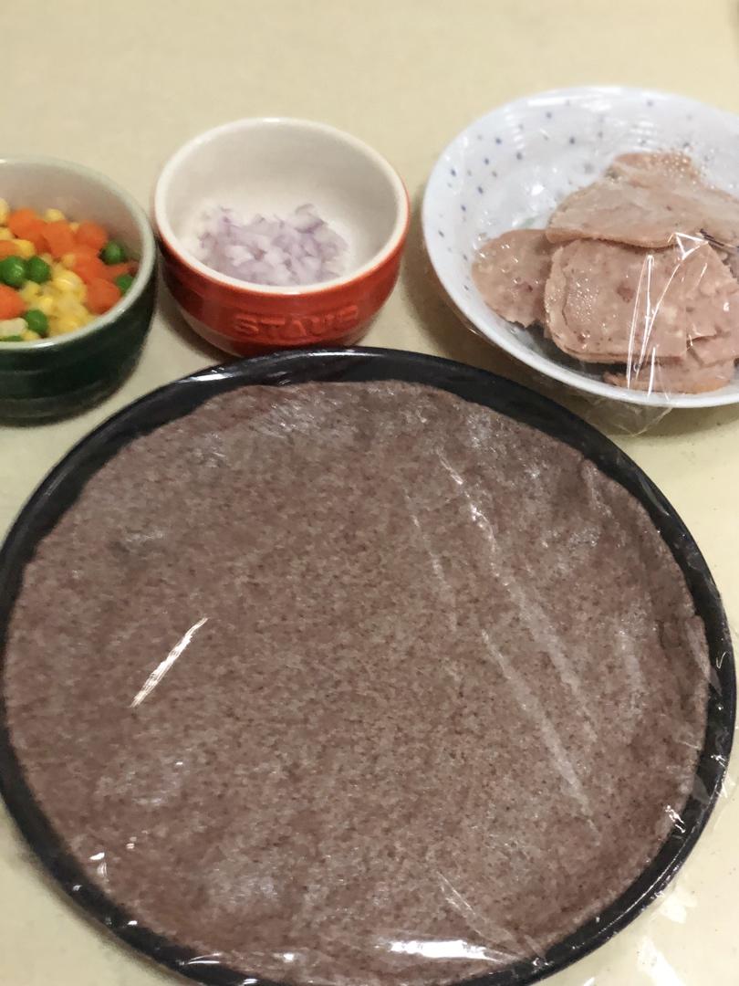 自制厚底披萨面饼