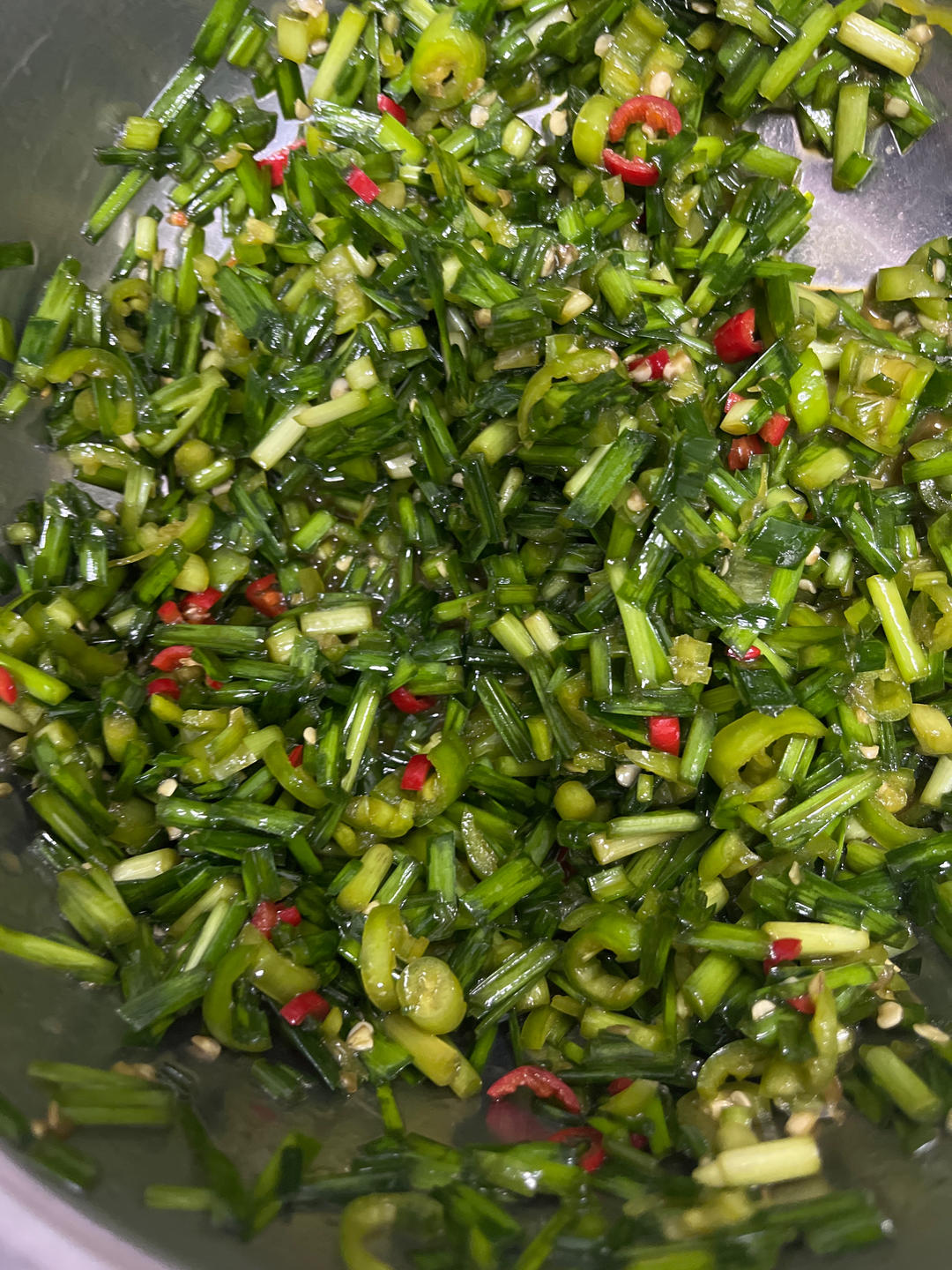 韭菜剁辣椒