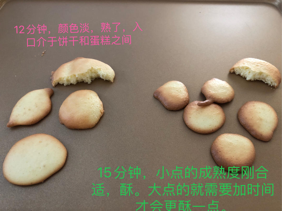 无黄油！蛋黄小饼干