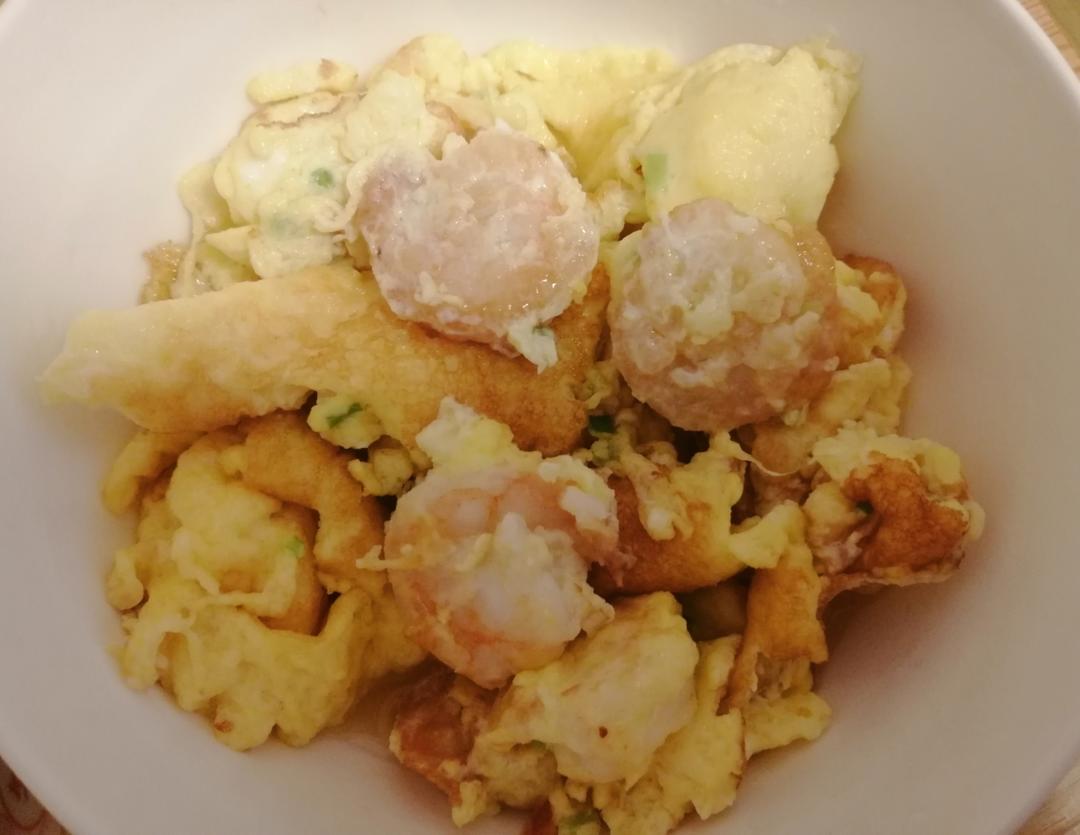 虾仁滑蛋