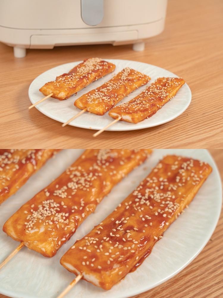 火爆全网的人间美食！外脆里糯的脆皮烤年糕的做法