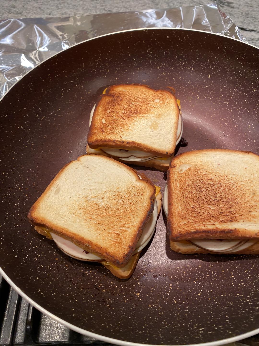 超简单❗️感恩节烤奶酪三明治