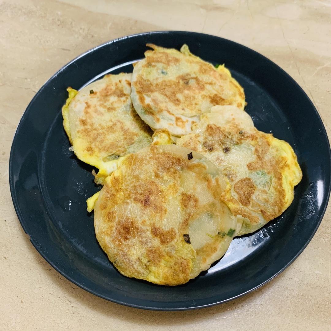 美味早餐 家常葱油饼^_^
