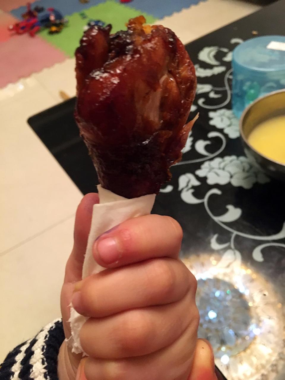 10分钟微波炉版健康红烧鸡腿