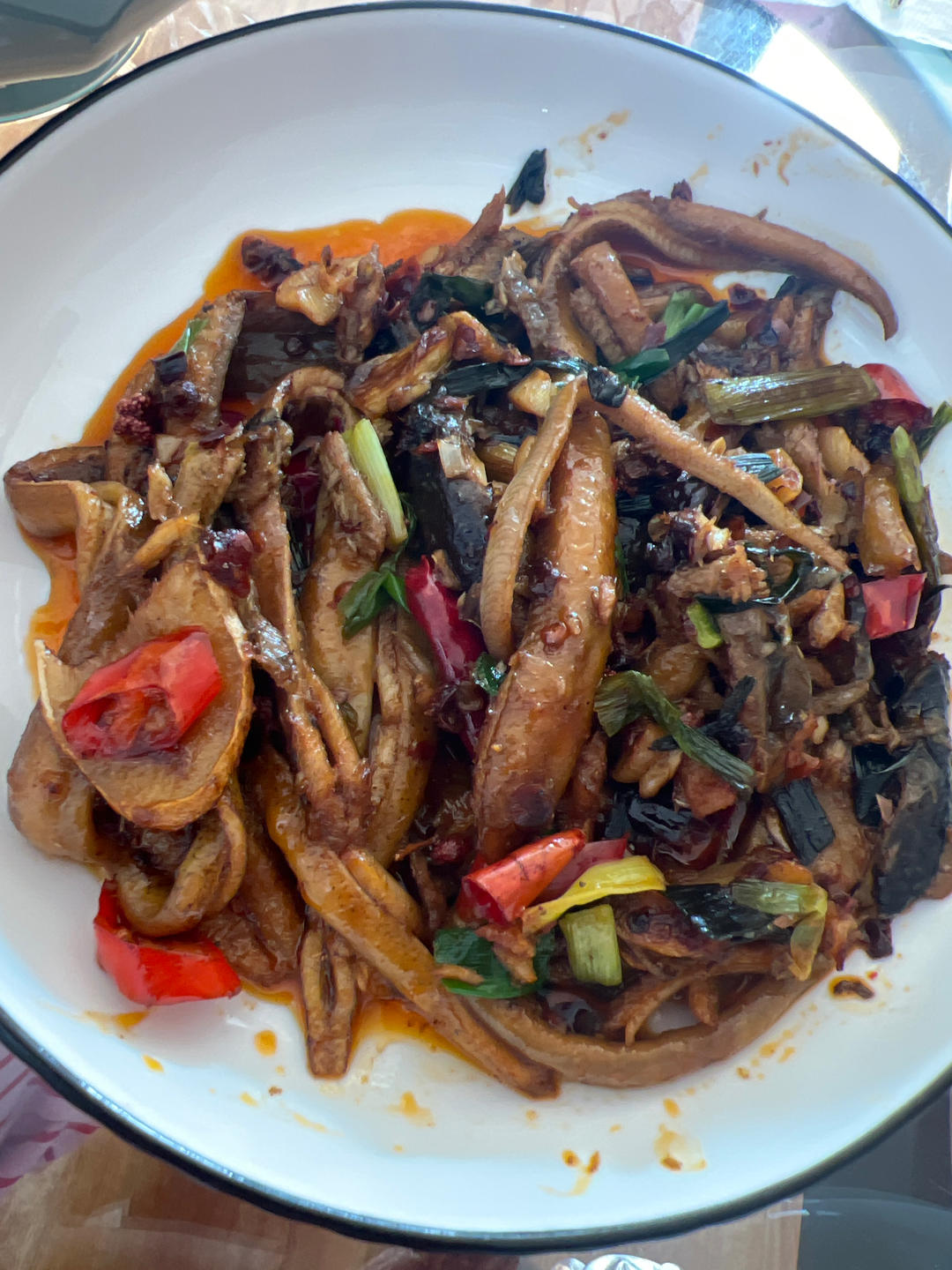 四川 成都火爆鳝丝（疫情就地取材）