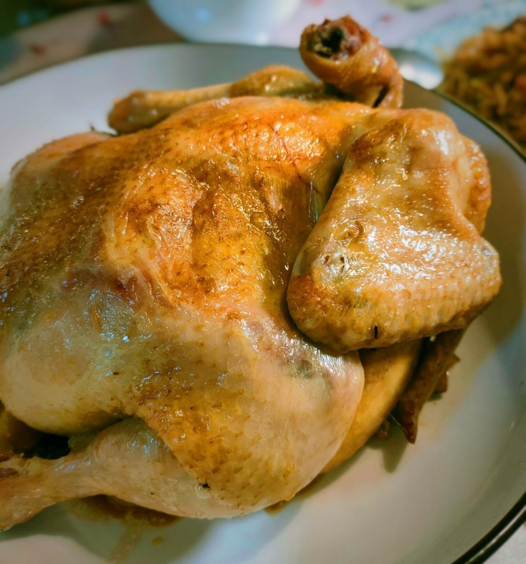 脆皮烤鸡
