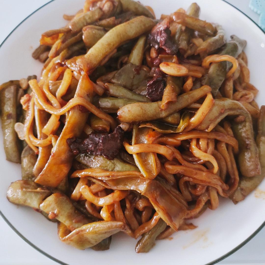豆角焖面