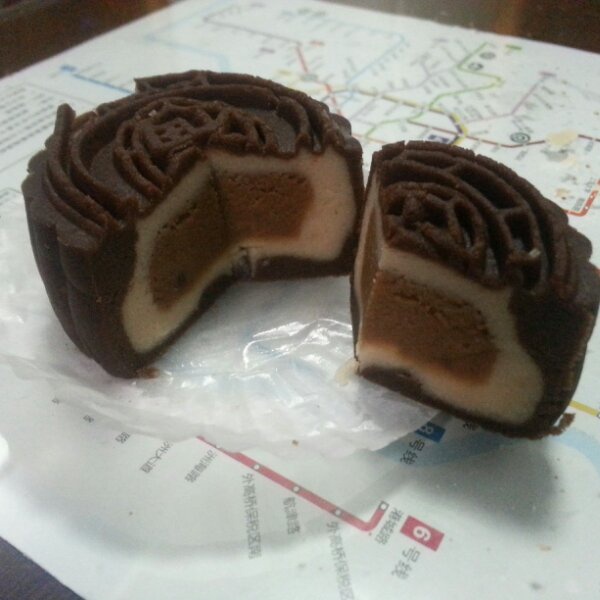 摩卡咖啡月饼(免烤)
